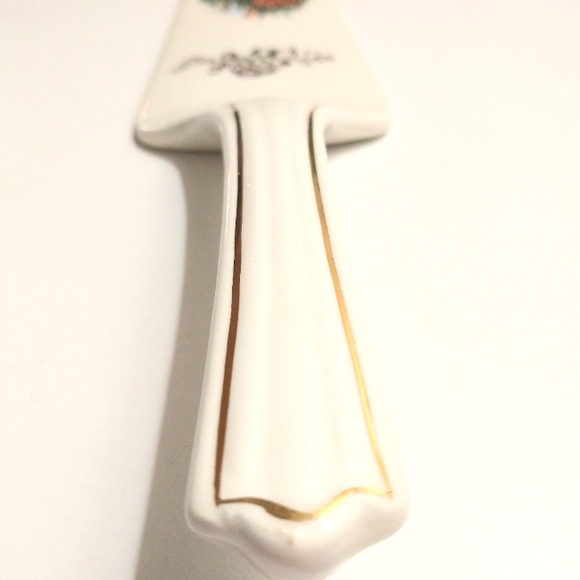 Vintage Porcelain Cake/Pie Server Victorian - Picture 4 of 5